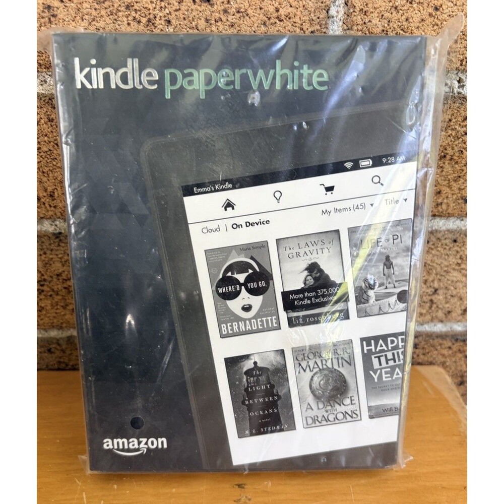 NEW Amazon Kindle Paperwhite (6th Generation) 4GB, Wi-Fi, 6in - Black NOS